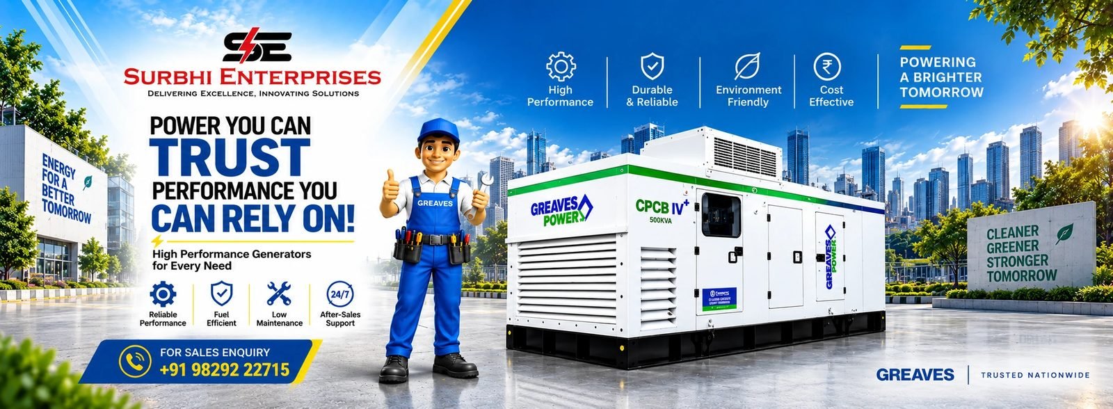 Surbhi Enterprises — power you can trust, performance you can rely on